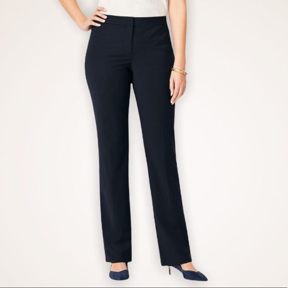 TALBOTS Blue Heritage Bootcut Trouser Pants - Picture 1 of 12